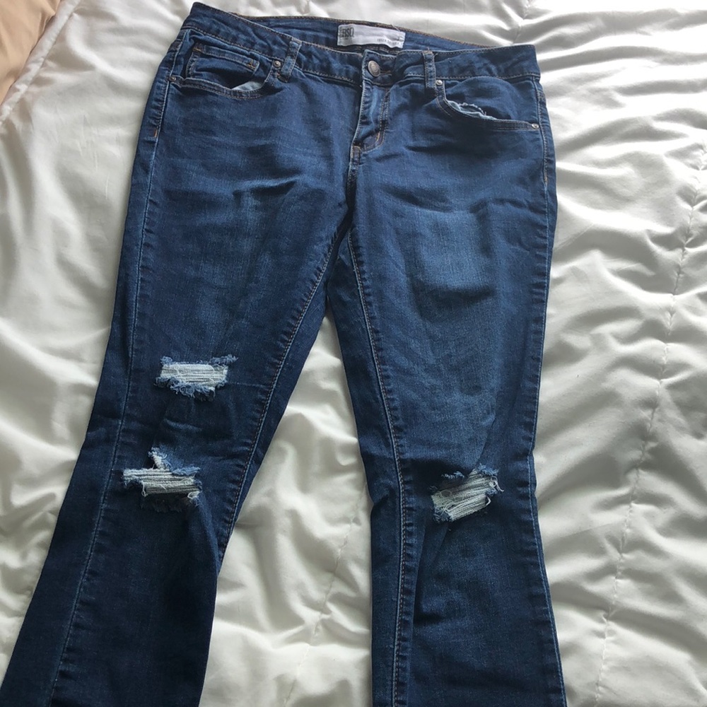 Dark wash jeans